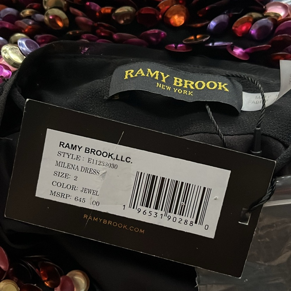NWT | Ramy Brook Milena Sequin Mini | Sz 2 - Picture 8 of 9